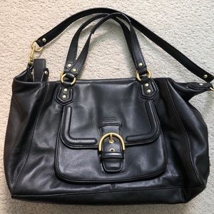 AUTHENTIC Coach black purse